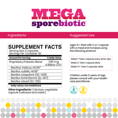 Microbiome Labs - MegaSporeBiotic™ - OurKidsASD.com - #Free Shipping!#