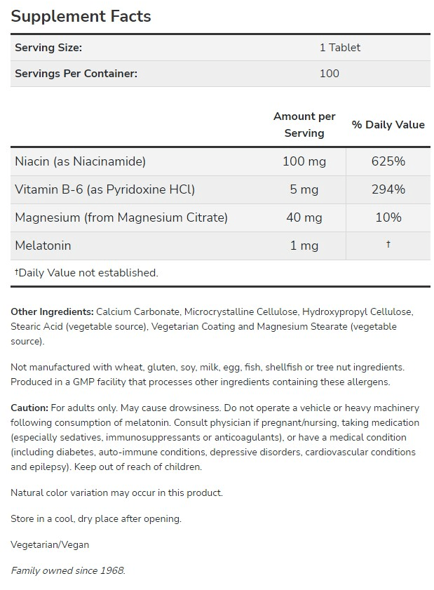 Now Foods - Melatonin (1mg) - OurKidsASD.com - 