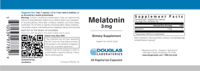 Douglas Laboratories - Melatonin (3 mg) - OurKidsASD.com - #Free Shipping!#