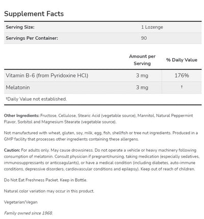 Now Foods - Melatonin (3mg) Chewable - OurKidsASD.com - #Free Shipping!#