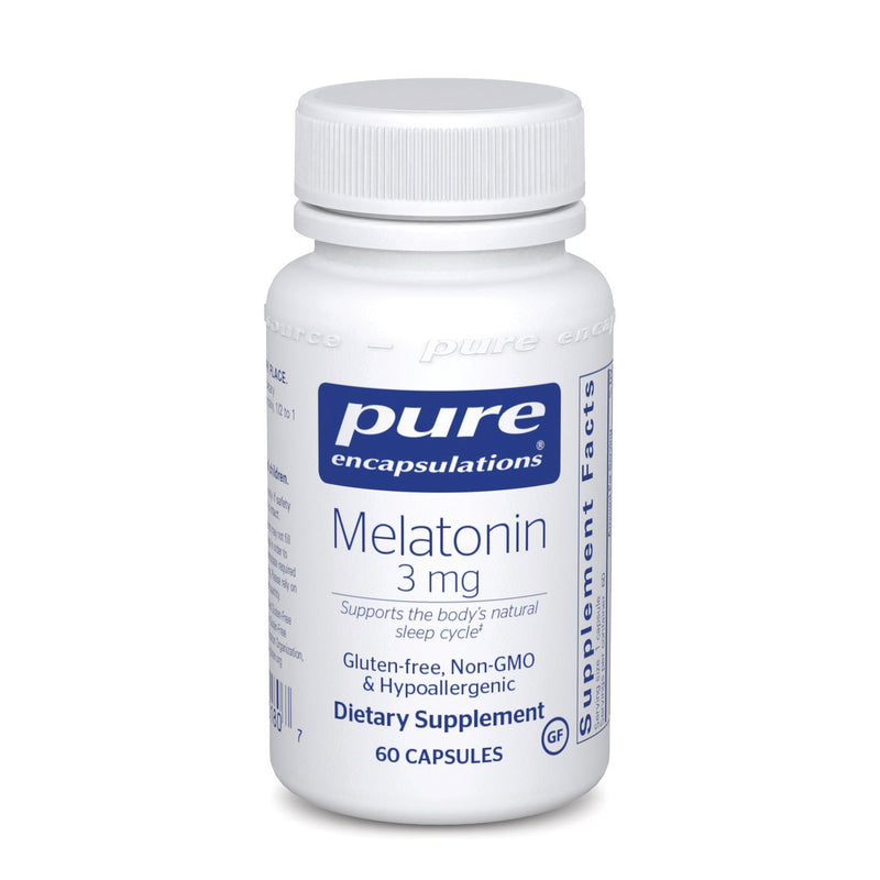 Pure Encapsulations - Melatonin 3mg. - OurKidsASD.com - 