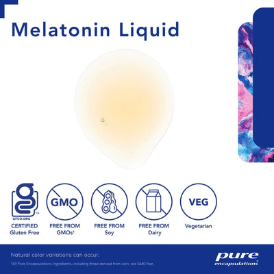 Pure Encapsulations - Melatonin Liquid - OurKidsASD.com - #Free Shipping!#