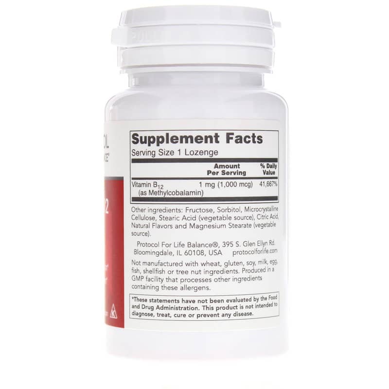 Protocol For Life Balance - Methyl B-12 -1,000 Mcg - OurKidsASD.com - 