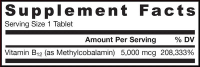 Jarrow Formulas - Methyl B-12 (5000mcg) - OurKidsASD.com - #Free Shipping!#