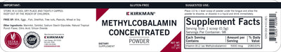 Kirkman Labs - Methylcobalamin Concentrated - OurKidsASD.com - #Free Shipping!#