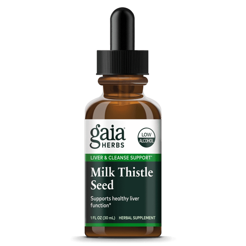 Gaia Herbs, Inc. - Milk Thistle Seed Low Alcohol Extract - OurKidsASD.com - 