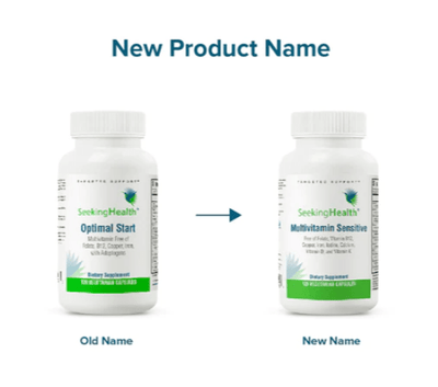 Seeking Health - Multivitamin Sensitive (formerly Optimal Start) - OurKidsASD.com - #Free Shipping!#