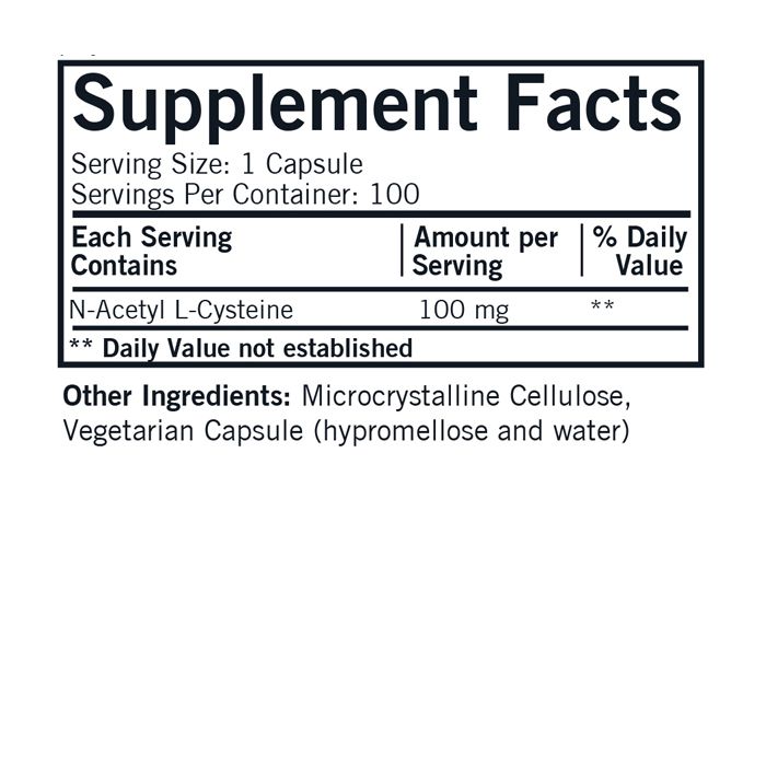 Kirkman - N-Acetyl Cysteine 100 mg - Hypoallergenic - OurKidsASD.com - 