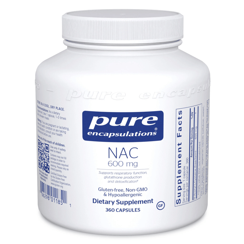 Pure Encapsulations - NAC 600 mg - OurKidsASD.com - 