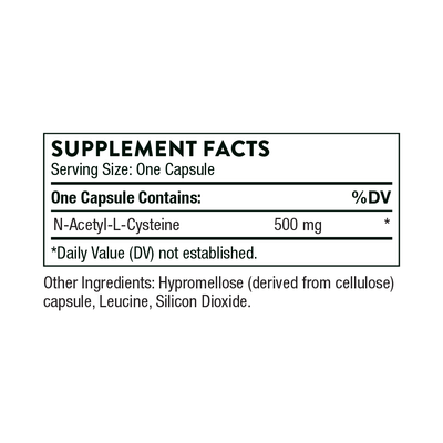 Thorne Research - NAC - N-Acetylcysteine (500mg) - OurKidsASD.com - #Free Shipping!#