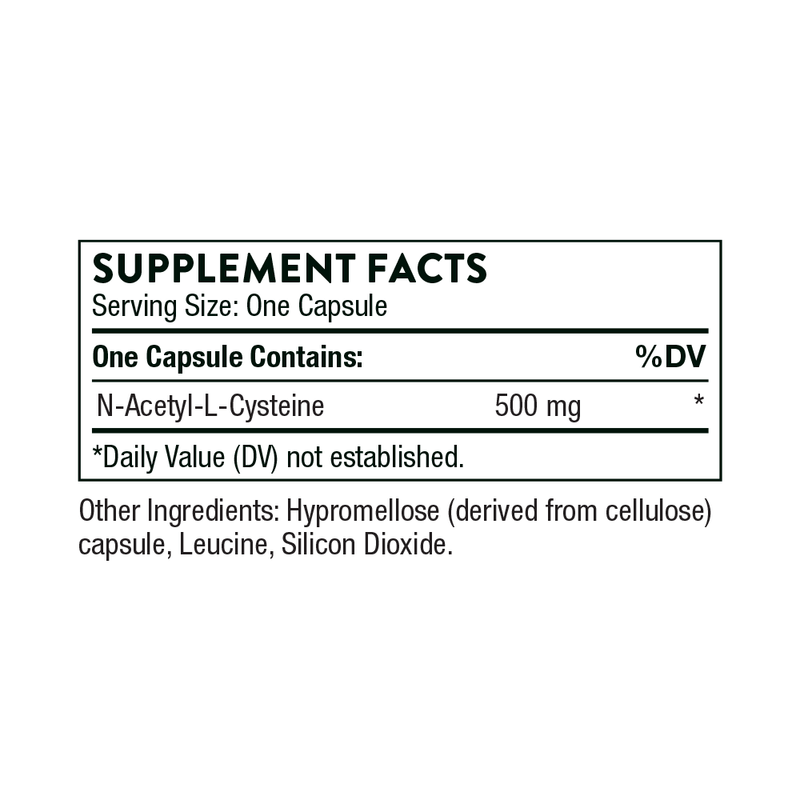 Thorne Research - NAC - N-Acetylcysteine (500mg) - OurKidsASD.com - 