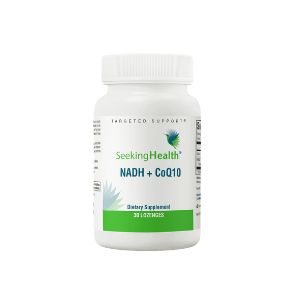 Seeking Health - NADH + CoQ10 - 30 Lozenges - OurKidsASD.com - 