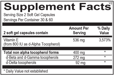 Ortho Molecular Products. - Natural Vitamin E Mixed Tocopherols - OurKidsASD.com - #Free Shipping!#