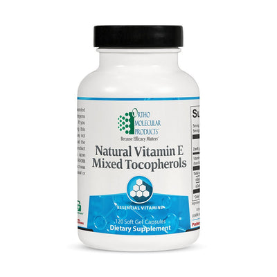 Ortho Molecular Products. - Natural Vitamin E Mixed Tocopherols - OurKidsASD.com - #Free Shipping!#