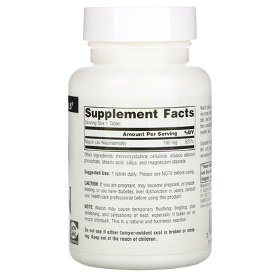 Source Naturals, Inc. - Niacin Vitamin B3 100mg 100 tablets - OurKidsASD.com - #Free Shipping!#