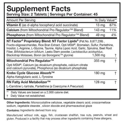 Researched Nutritionals - NT Factor® Energy - OurKidsASD.com - #Free Shipping!#