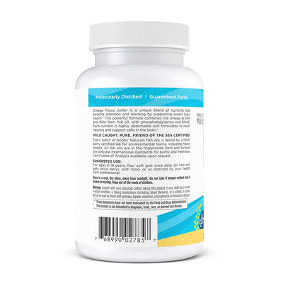 Nordic Naturals - Omega Focus Junior - OurKidsASD.com - #Free Shipping!#