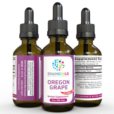 BrainChild Nutritionals - Oregon Grape Extract - OurKidsASD.com - #Free Shipping!#