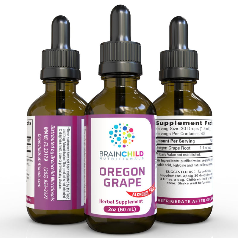 BrainChild Nutritionals - Oregon Grape Extract - OurKidsASD.com - 
