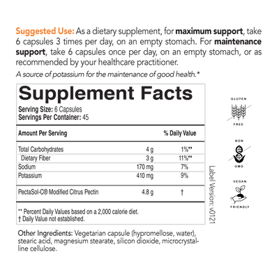 EcoNugenics - Pectasol-C (Modified Citrus Pectin) Capsules - OurKidsASD.com - #Free Shipping!#