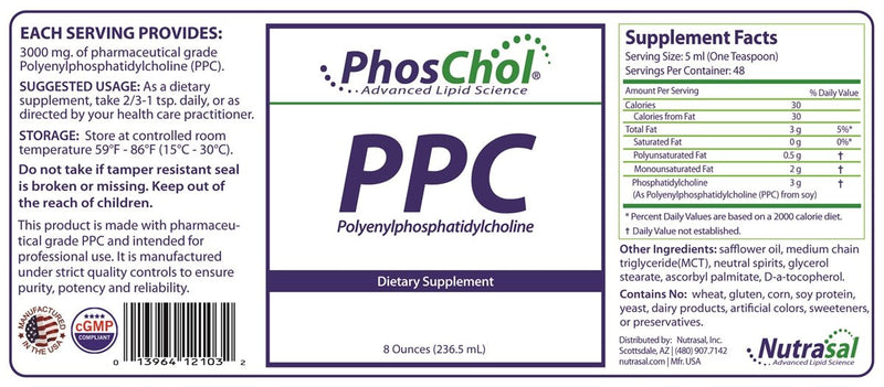 Nutrasal, Inc. - PhosChol Concentrate - OurKidsASD.com - 