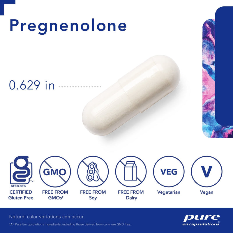 Pure Encapsulations - Pregnenolone 10mg - OurKidsASD.com - 