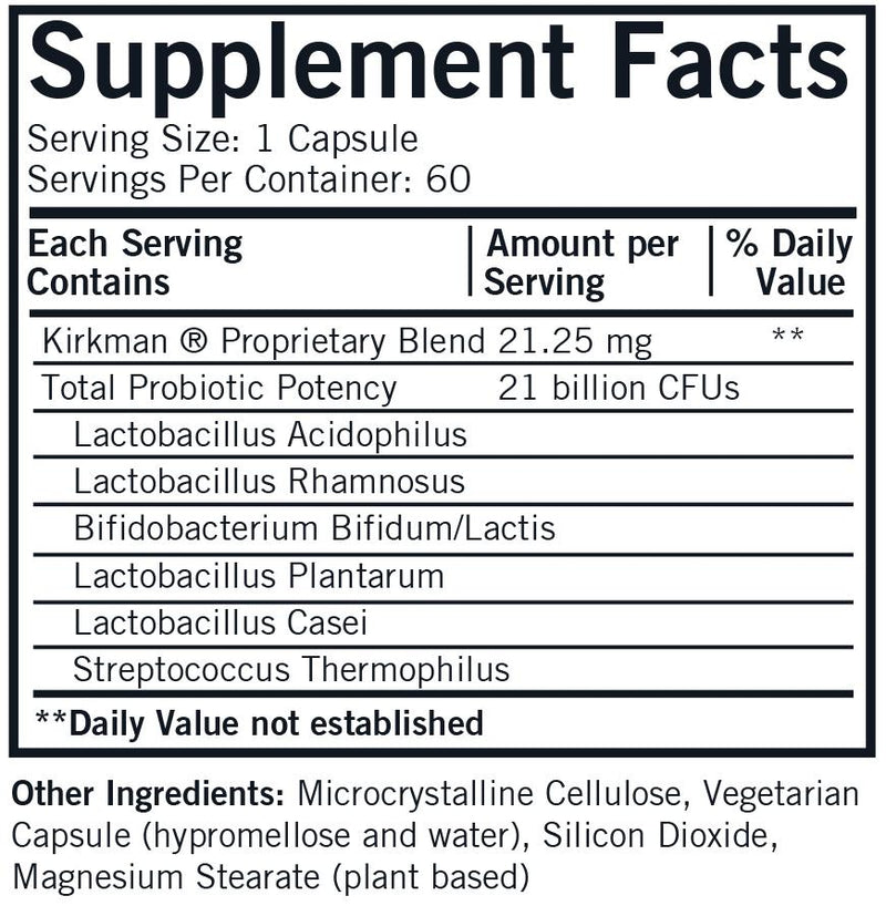 Kirkman Labs - Pro-Bio Gold Hypoallergenic - OurKidsASD.com - 