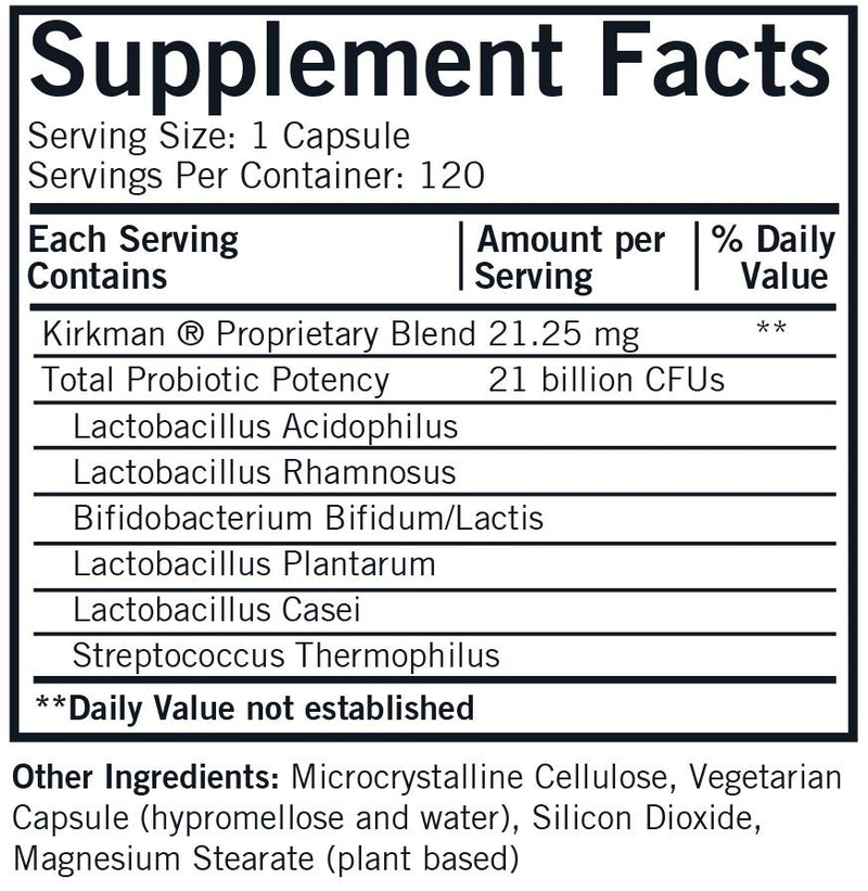Kirkman Labs - Pro-Bio Gold Hypoallergenic - OurKidsASD.com - 