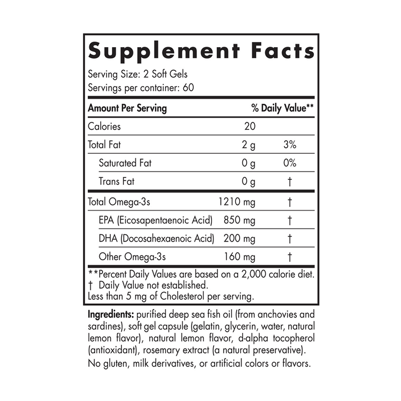 Nordic Naturals - Pro EPA Lemon Flavor - OurKidsASD.com - 