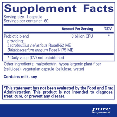 Pure Encapsulations - ProbioMood - OurKidsASD.com - #Free Shipping!#