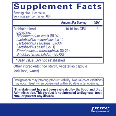 Pure Encapsulations - Probiotic G.I - OurKidsASD.com - #Free Shipping!#