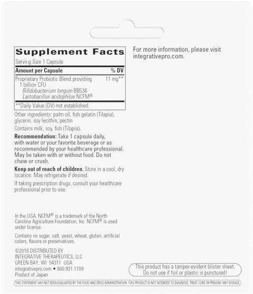 Integrative Therapeutics - Probiotic Pearls - OurKidsASD.com - 