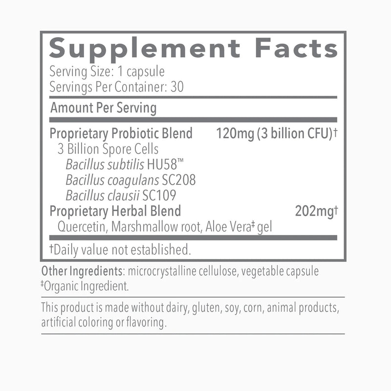 Biocidin Botanicals - Proflora™4R Spore-Based Probiotic & Herbal Formula - OurKidsASD.com - 