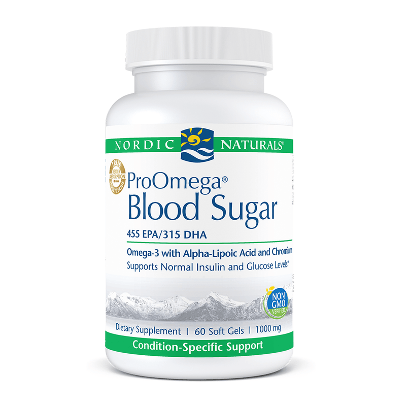 Nordic Naturals - ProOmega Blood Sugar - OurKidsASD.com - 