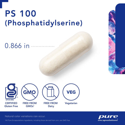 Pure Encapsulations - PS 100 (Phosphatidylserine) - OurKidsASD.com - #Free Shipping!#