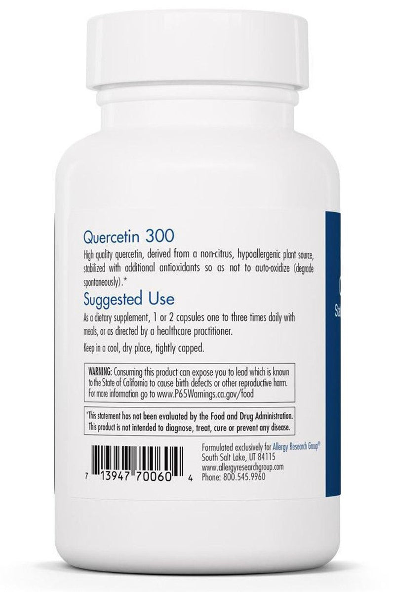 Allergy Research Group - Quercetin 300 - OurKidsASD.com - 