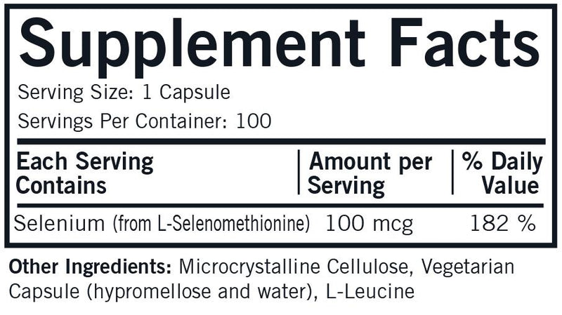 Kirkman Labs - Selenium 100 Mcg. Hypoallergenic - OurKidsASD.com - 