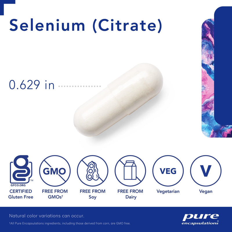 Pure Encapsulations - Selenium (Citrate) - OurKidsASD.com - 