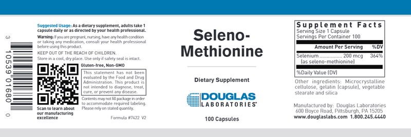 Douglas Laboratories - Seleno-Methionine - OurKidsASD.com - 