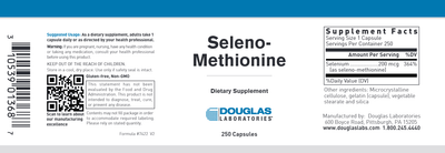 Douglas Laboratories - Seleno-Methionine - OurKidsASD.com - #Free Shipping!#