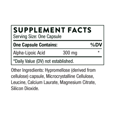 Alpha-Lipoic Acid (Formerly Thiocid-300)