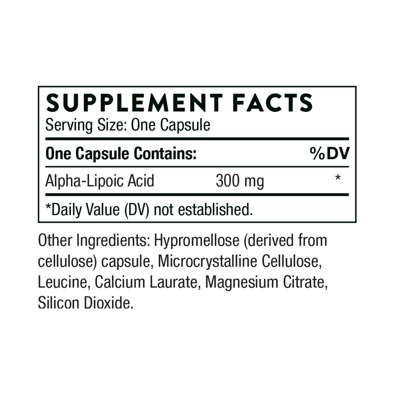Alpha-Lipoic Acid (Formerly Thiocid-300)