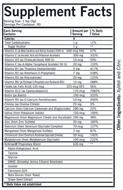 Kirkman Labs - Spectrum Complete II Powder - Hypoallergenic - OurKidsASD.com - #Free Shipping!#