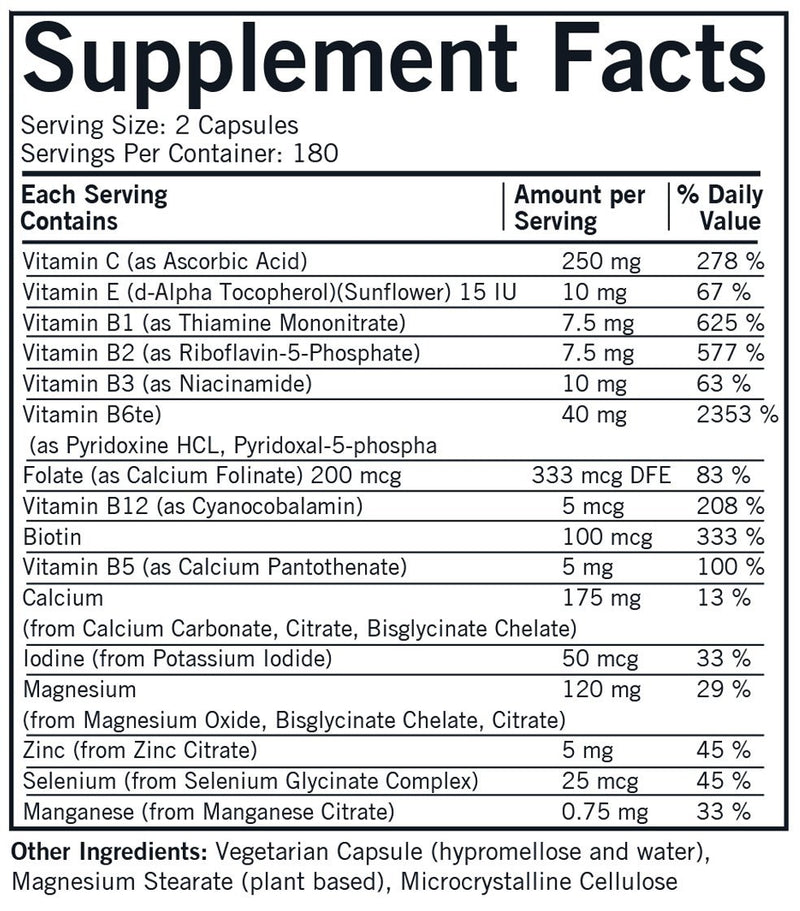 Kirkman Labs - Super Nu-Thera W/O Vitamins A & D - Hypoallergenic - OurKidsASD.com - 