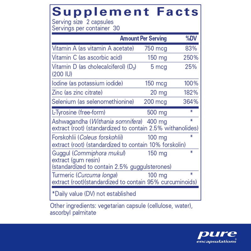 Pure Encapsulations - Thyroid Support Complex - OurKidsASD.com - 