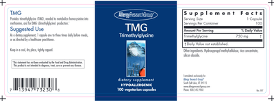 Allergy Research Group - TMG (750mg) - OurKidsASD.com - #Free Shipping!#