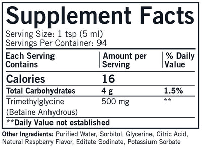 Kirkman Labs - TMG (Trimethylglycine) Liquid - OurKidsASD.com - #Free Shipping!#