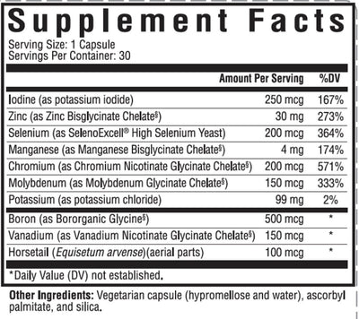 Seeking Health - Trace Minerals Complex II - Iron And Copper Free - OurKidsASD.com - #Free Shipping!#