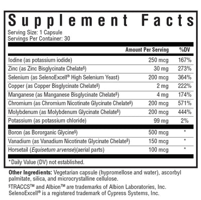 Seeking Health - Trace Minerals Complex - OurKidsASD.com - #Free Shipping!#