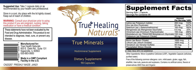 True Healing Naturals - True Minerals - OurKidsASD.com - 